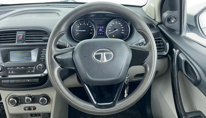 2019 Tata Tiago XT 1.2 REVOTRON, CNG, Manual, 33,308 km, Steering Wheel Close Up