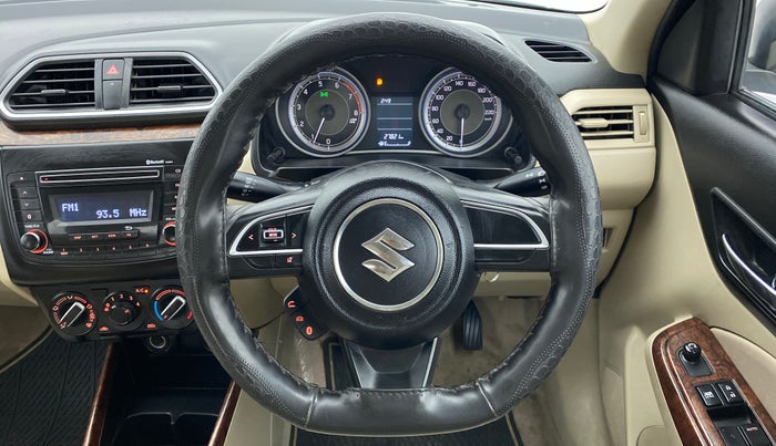 2019 Maruti Dzire VXI, Petrol, Manual, 27,832 km, Steering Wheel Close Up