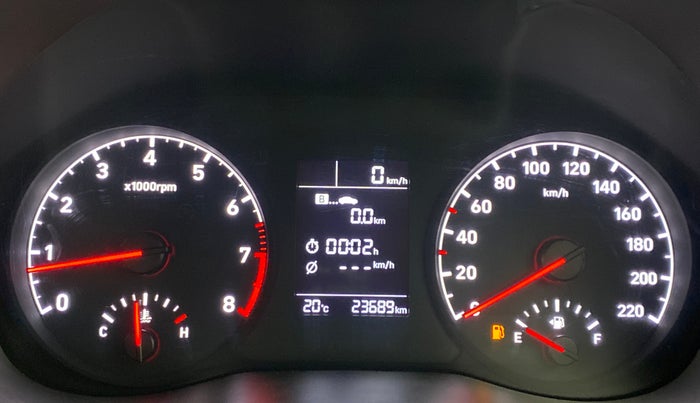 2017 Hyundai Verna 1.6 SX VTVT, Petrol, Manual, 23,775 km, Odometer Image