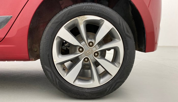 2014 Hyundai Elite i20 Sportz(O) 1.4 CRDi MT, Diesel, Manual, 90,059 km, Left Rear Wheel