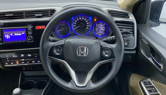 2015 Honda City V MT PETROL, Petrol, Manual, 71,472 km, Steering Wheel Close Up