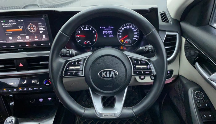 2019 KIA SELTOS HTX 1.5 PETROL MT, Petrol, Manual, 22,924 km, Steering Wheel Close Up