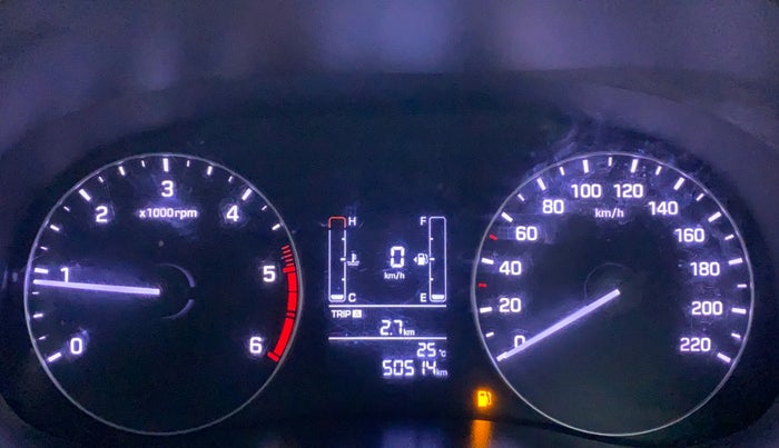 2018 Hyundai Creta 1.6 SX PLUS DIESEL, Diesel, Manual, 50,652 km, Odometer Image