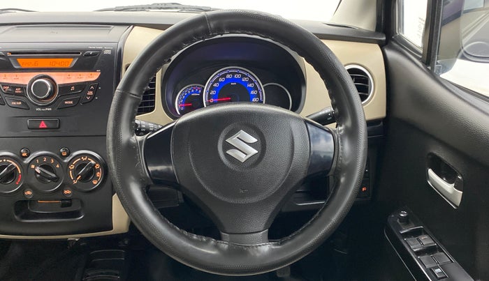 2018 Maruti Wagon R 1.0 VXI, Petrol, Manual, 24,082 km, Steering Wheel Close Up
