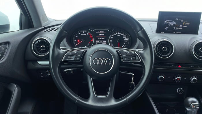 AUDI A3-Steering Wheel Close-up