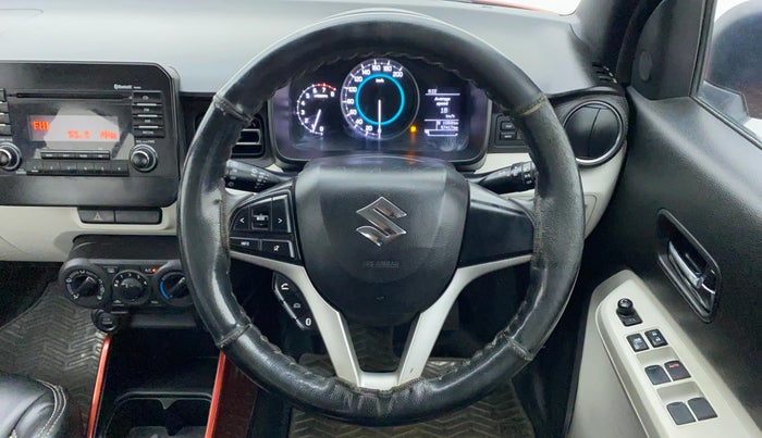 2017 Maruti IGNIS ZETA 1.2 K12 DUAL TONE, Petrol, Manual, 57,527 km, Steering Wheel Close Up