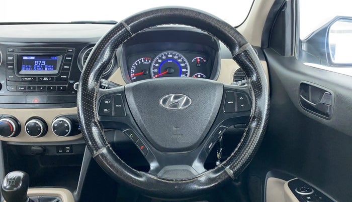 2018 Hyundai Grand i10 MAGNA 1.2 VTVT, Petrol, Manual, 62,798 km, Steering Wheel Close Up