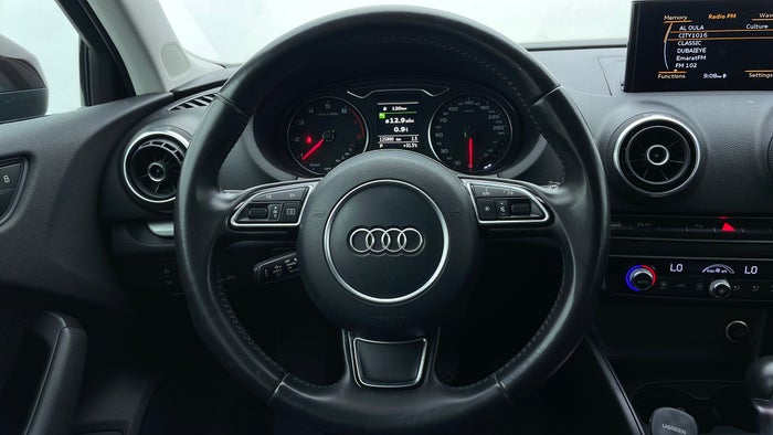 AUDI A3-Steering Wheel Close-up