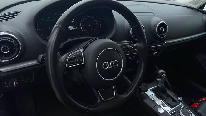 AUDI A3-Steering Wheel Trim Faded