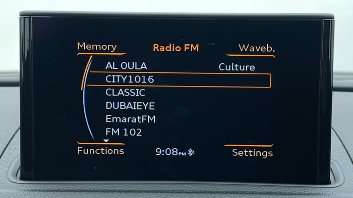 AUDI A3-Infotainment System