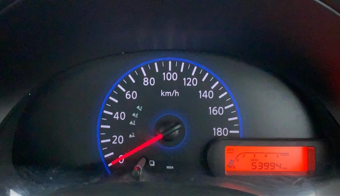 2015 Datsun Go T, Petrol, Manual, 54,069 km, Odometer Image