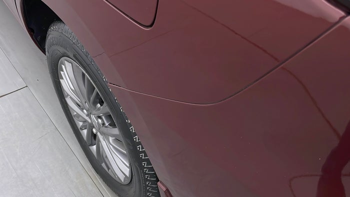 SUZUKI ERTIGA-Bumper Rear Misaligned