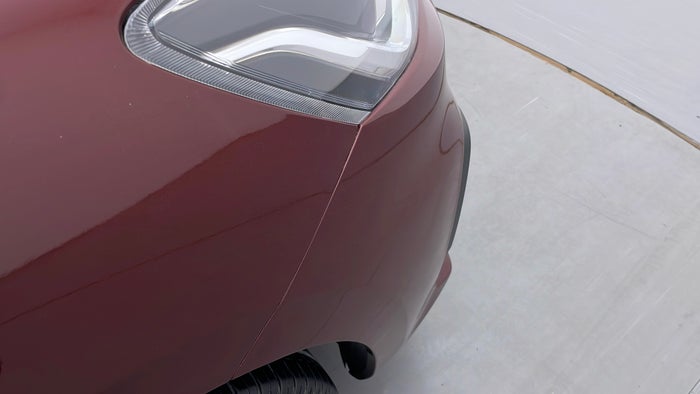 SUZUKI ERTIGA-Bumper Front Misaligned