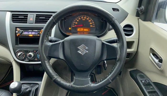 2015 Maruti Celerio VXI d, Petrol, Manual, 40,682 km, Steering Wheel Close Up