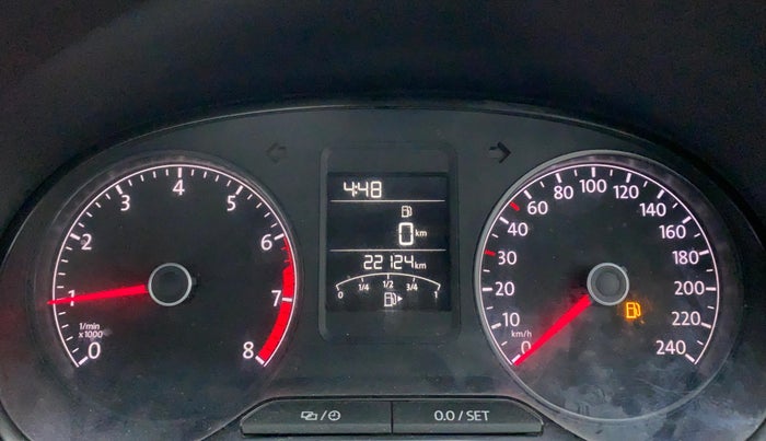 2020 Volkswagen Vento COMFORTLINE 1.0 TSI MT, Petrol, Manual, 22,192 km, Odometer Image