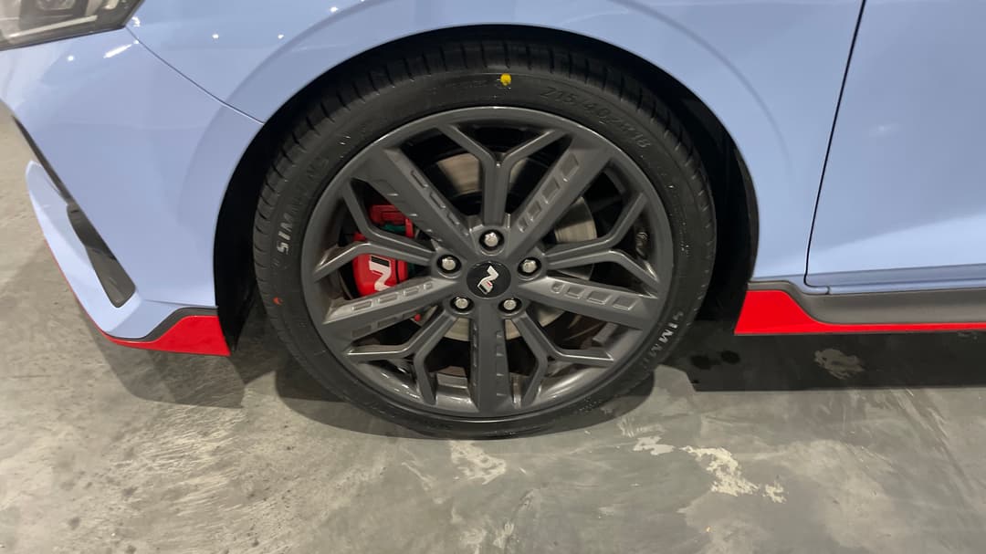 2021 Hyundai I20 N, Manual, 61021 km, Left Front Wheel