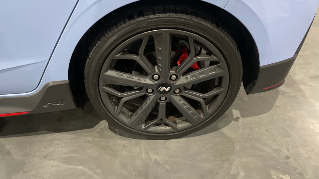 2021 Hyundai I20 N, Manual, 61021 km, Left Rear Wheel