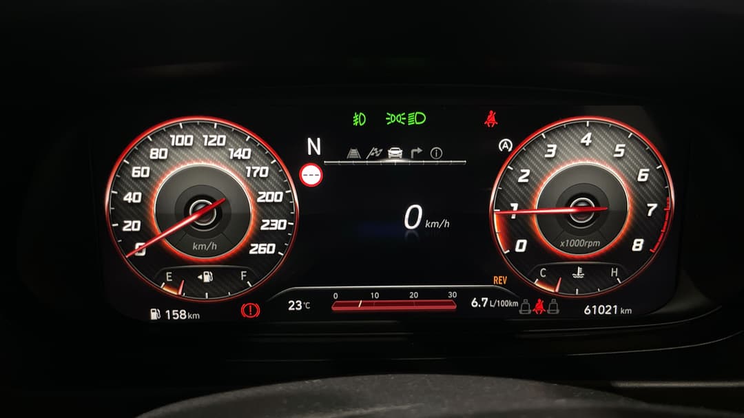 2021 Hyundai I20 N, Manual, 61021 km, Odometer View