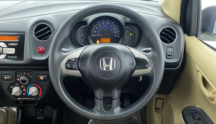 2015 Honda Amaze 1.2 SX MT I VTEC, Petrol, Manual, 50,453 km, Steering Wheel Close Up
