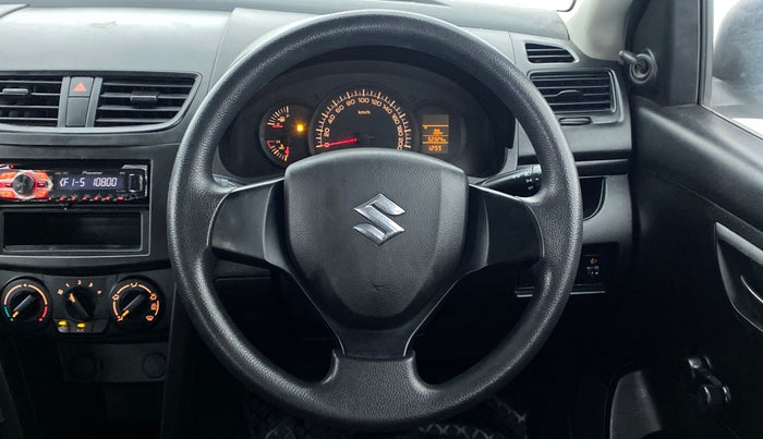 2014 Maruti Swift LXI D, Petrol, Manual, 52,370 km, Steering Wheel Close Up