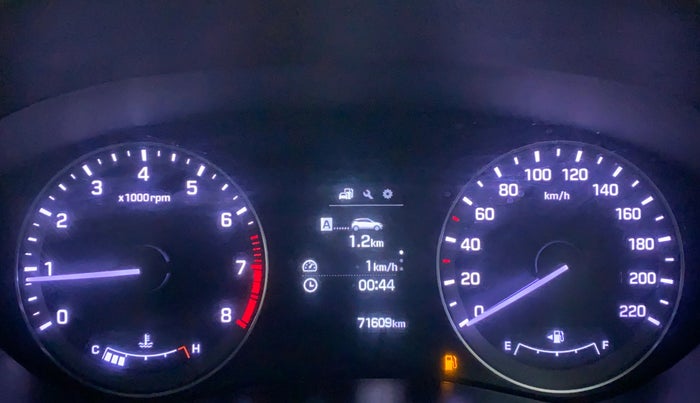 2018 Hyundai Elite i20 ASTA 1.2 (O), Petrol, Manual, 71,673 km, Odometer Image