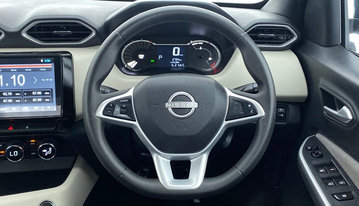 2022 Nissan MAGNITE XV CVT TURBO, Petrol, Automatic, 3,079 km, Steering Wheel Close Up