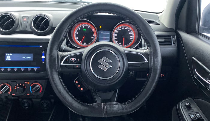 2022 Maruti Swift VXI D, Petrol, Manual, 3,661 km, Steering Wheel Close Up