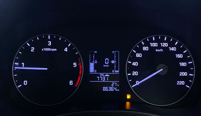 2019 Hyundai Creta 1.6 EX CRDI, Diesel, Manual, 86,439 km, Odometer Image