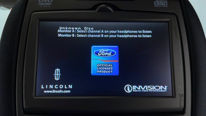 LINCOLN MKX-Display Screen For Rear Passengers