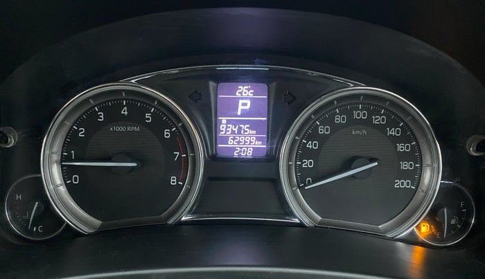 2017 Maruti Ciaz ZETA 1.4 VVT AMT, Petrol, Automatic, 63,065 km, Odometer Image
