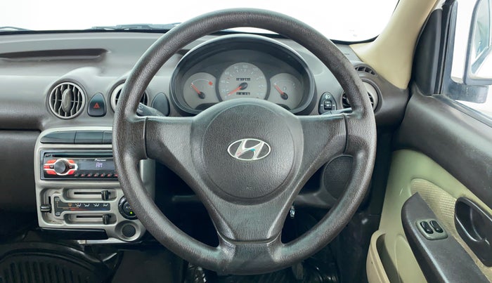 2011 Hyundai Santro Xing GL PLUS, Petrol, Manual, 61,511 km, Steering Wheel Close Up