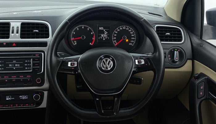 2015 Volkswagen Polo HIGHLINE1.2L PETROL, Petrol, Manual, 56,871 km, Steering Wheel Close Up
