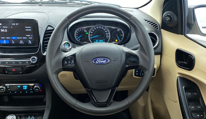 2019 Ford Figo Aspire 1.2 TITANIUM+ PETROL, Petrol, Manual, 54,907 km, Steering Wheel Close Up
