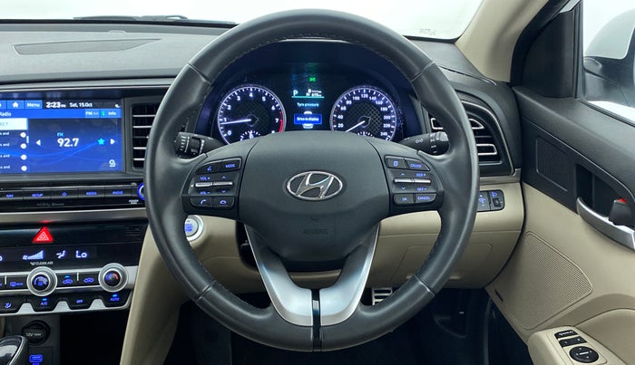 2021 Hyundai New Elantra 2.0 SX (O) AT, Petrol, Automatic, 4,359 km, Steering Wheel Close Up