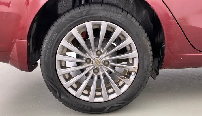 2018 Maruti Ciaz ALPHA 1.4 VVT AMT, Petrol, Automatic, 64,417 km, Right Rear Wheel