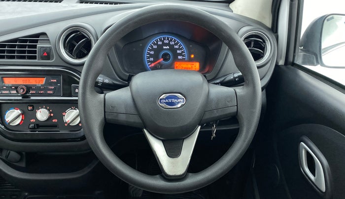 2018 Datsun Redi Go T (O), Petrol, Manual, 23,959 km, Steering Wheel Close Up