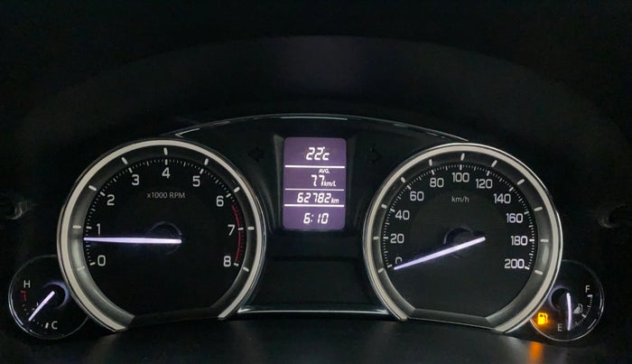 2015 Maruti Ciaz VXI, Petrol, Manual, 62,793 km, Odometer Image
