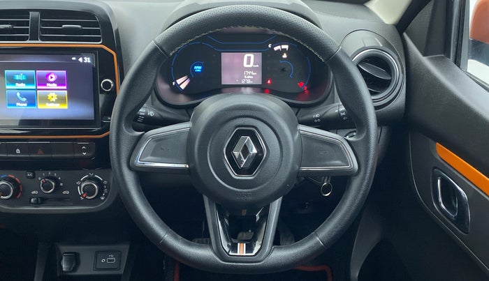 2022 Renault Kwid 1.0 CLIMBER OPT, Petrol, Manual, 1,843 km, Steering Wheel Close Up