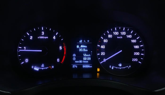 2017 Hyundai Creta 1.6 SX (O) CRDI, Diesel, Manual, 84,906 km, Odometer Image