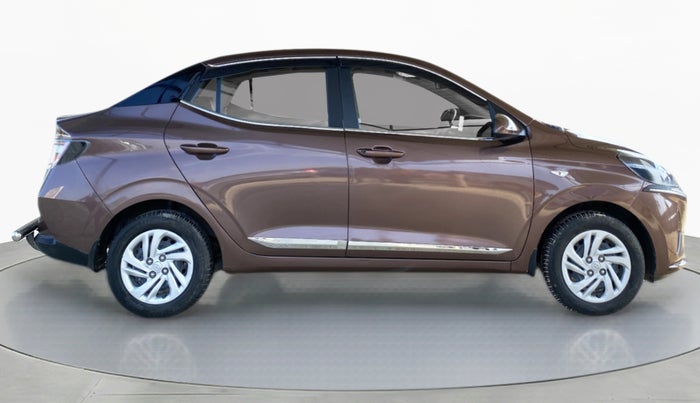 2020 Hyundai AURA S CNG, CNG, Manual, 33,854 km, Right Side View