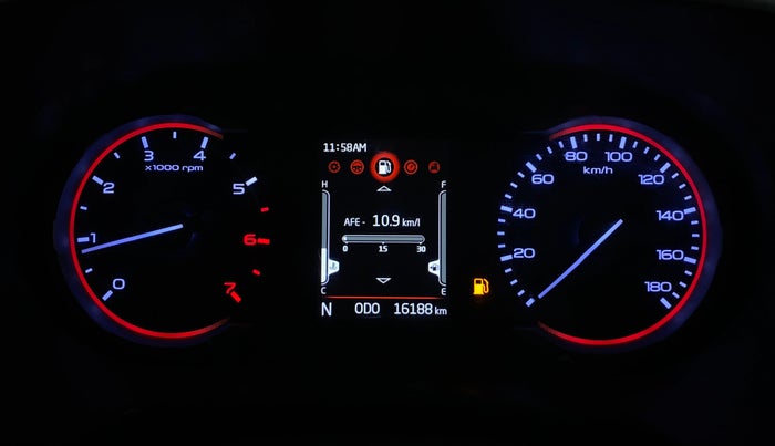 2022 Mahindra Thar LX HT PETROL 4WD MT, Petrol, Manual, 16,268 km, Odometer Image