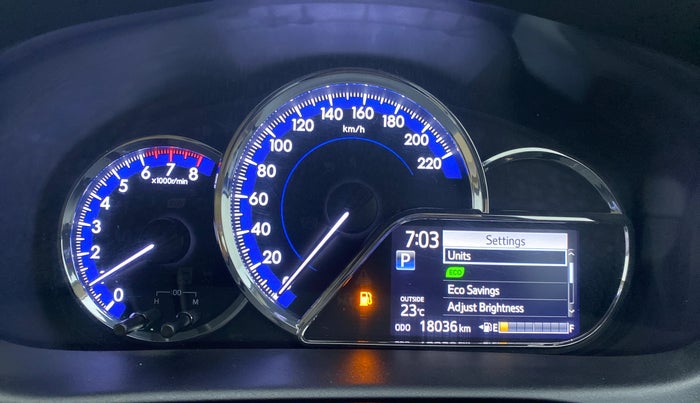 2018 Toyota YARIS G CVT, Petrol, Automatic, 18,059 km, Odometer Image