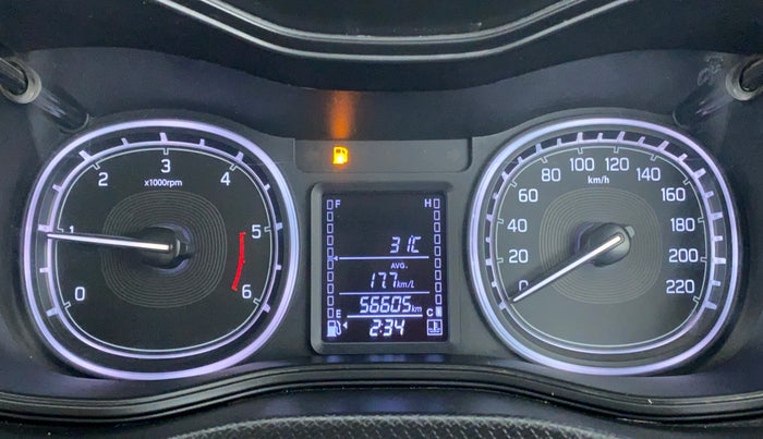 2019 Maruti Vitara Brezza ZDI, Diesel, Manual, 56,710 km, Odometer Image
