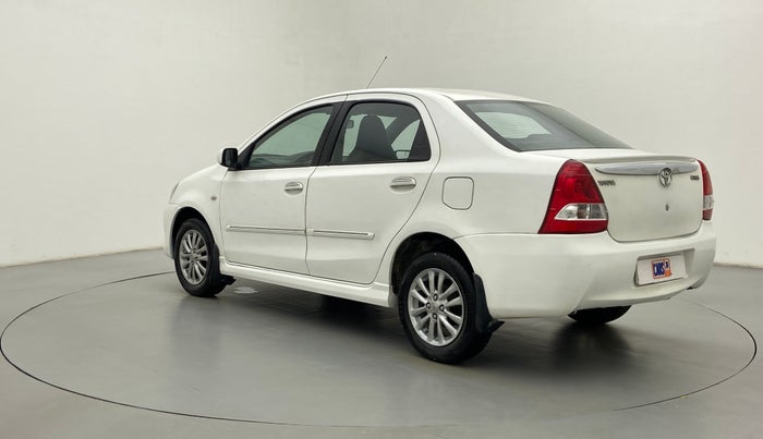 2011 Toyota Etios VX, Petrol, Manual, 86,258 km, Left Back Diagonal