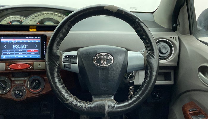 2011 Toyota Etios VX, Petrol, Manual, 86,258 km, Steering Wheel Close Up