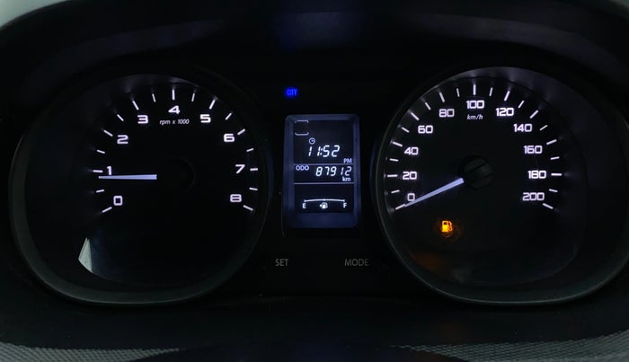 2017 Tata Tiago XT 1.2 REVOTRON, Petrol, Manual, 87,978 km, Odometer Image