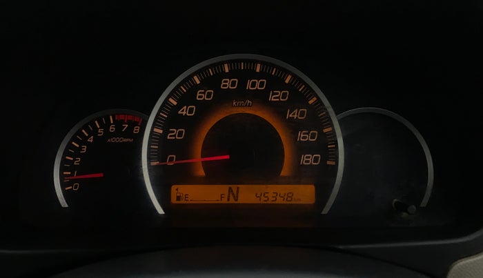 2016 Maruti Wagon R 1.0 VXI AMT, Petrol, Automatic, 45,370 km, Odometer Image