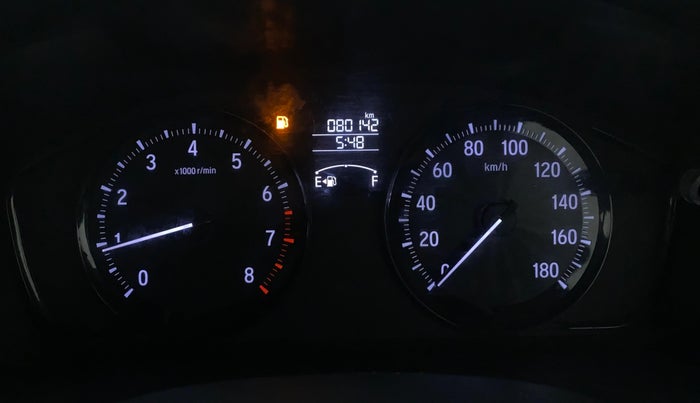2019 Honda Amaze 1.2 SMT I VTEC, Petrol, Manual, 80,154 km, Odometer Image