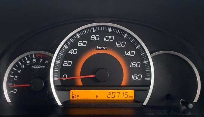 2016 Maruti Wagon R 1.0 VXI, Petrol, Manual, 20,730 km, Odometer Image