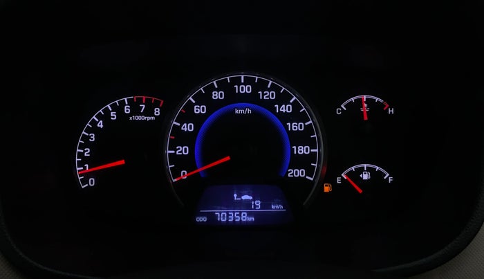2018 Hyundai Grand i10 SPORTZ 1.2 KAPPA VTVT, Petrol, Manual, 70,369 km, Odometer Image